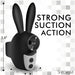 Shegasm Sucky Bunny Clit Stimulator Black