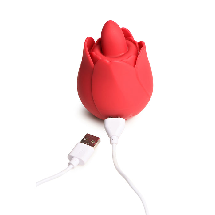 Bloomgasm Rose Kisser Licking & Vibrating Digital Clitoral Stimulator