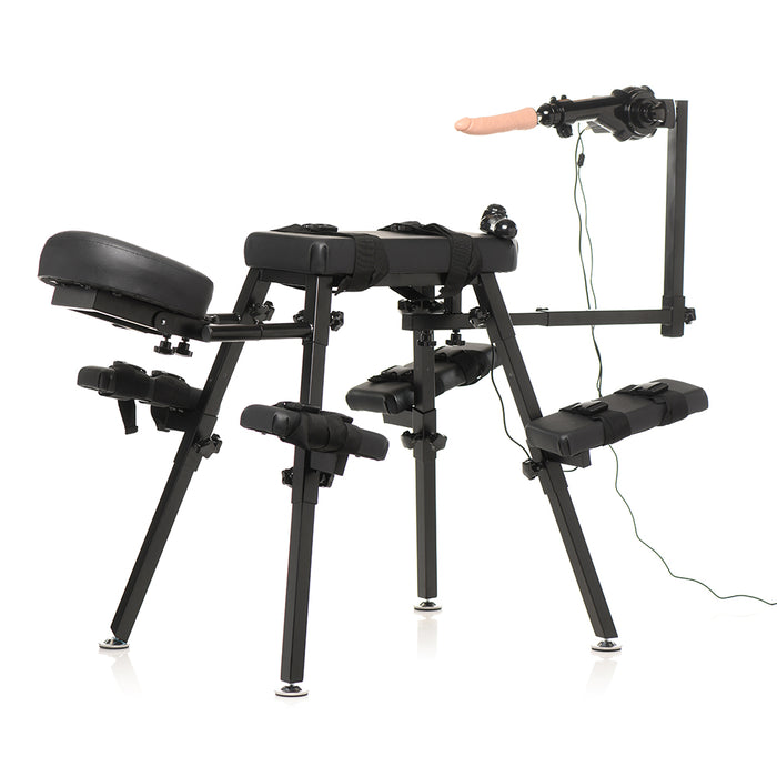 Master Series Obedience Bench with Sex Machine (Dropship Only)