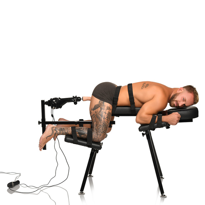 Master Series Obedience Bench with Sex Machine (Dropship Only)