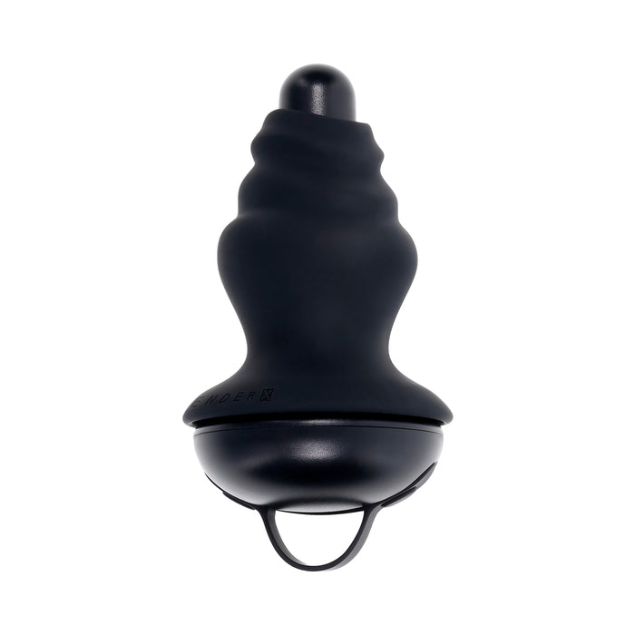 Gender X Echo Rechargeable Vibrating Sheathed Silicone Black