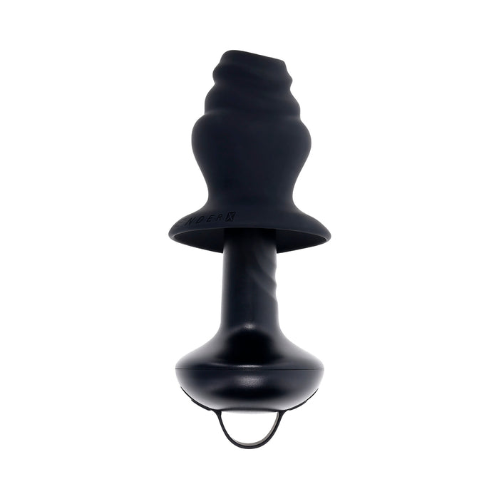 Gender X Echo Rechargeable Vibrating Sheathed Silicone Black