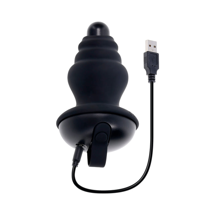 Gender X Echo Rechargeable Vibrating Sheathed Silicone Black