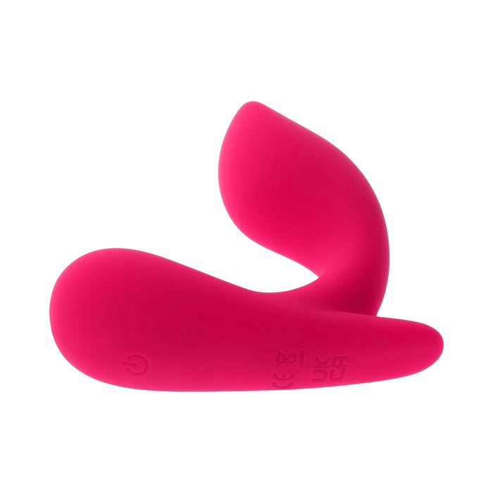 Gender X All About the Bass Rechargeable Vibrator with Remote Silicone Red