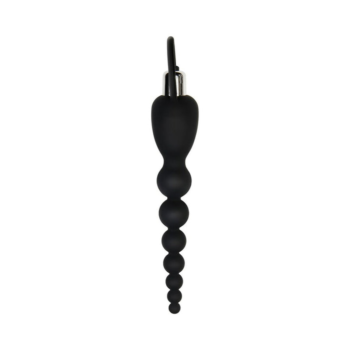 Adam & Eve Vibrating Silicone Anal Beads (Bag Packaging)