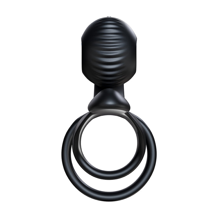 SVibe Snail Jovi Couples Ring Black