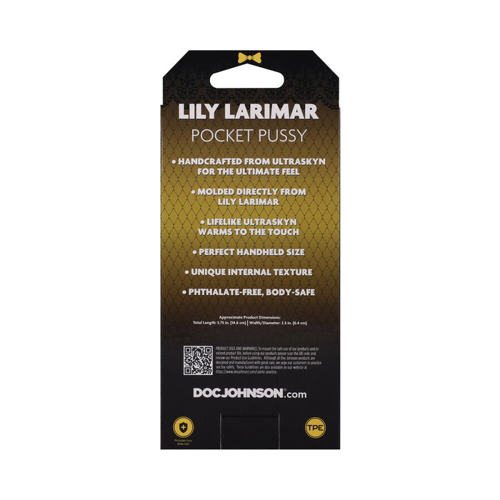 Signature Strokers Lily Larimar ULTRASKYN Pocket Pussy Vanilla