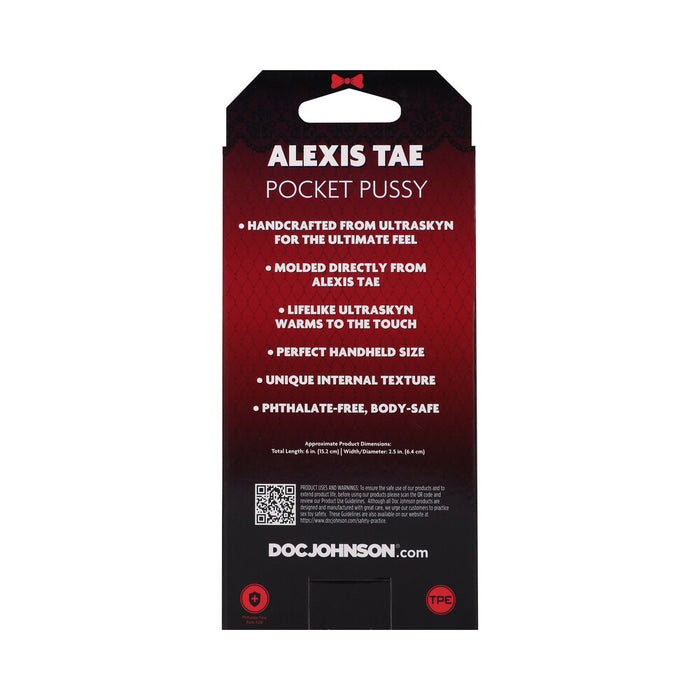 Signature Strokers Alexis Tae ULTRASKYN Pocket Pussy Caramel