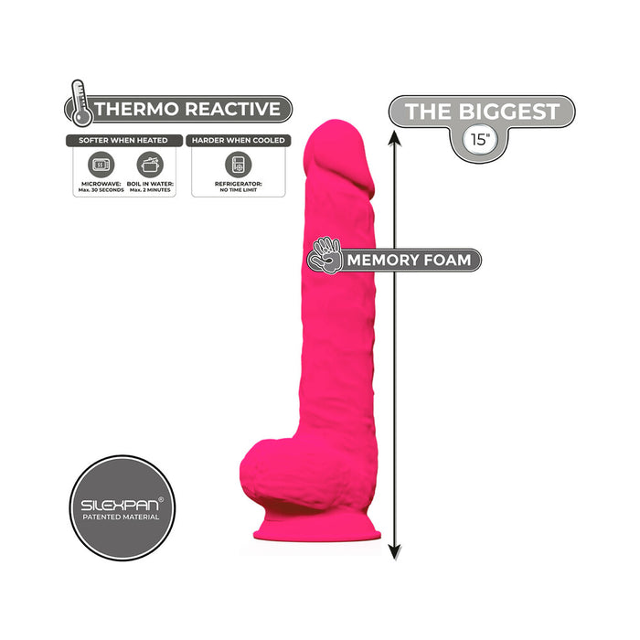 SILEX-D The Original Model 1 Dildo 15 in. Pink