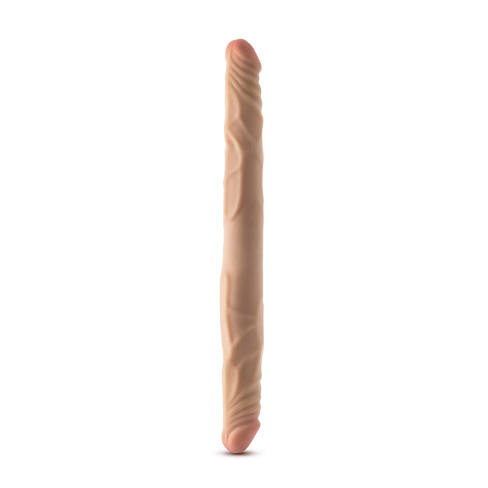 Dr. Skin Plus 14 in. Posable Double Dong Beige