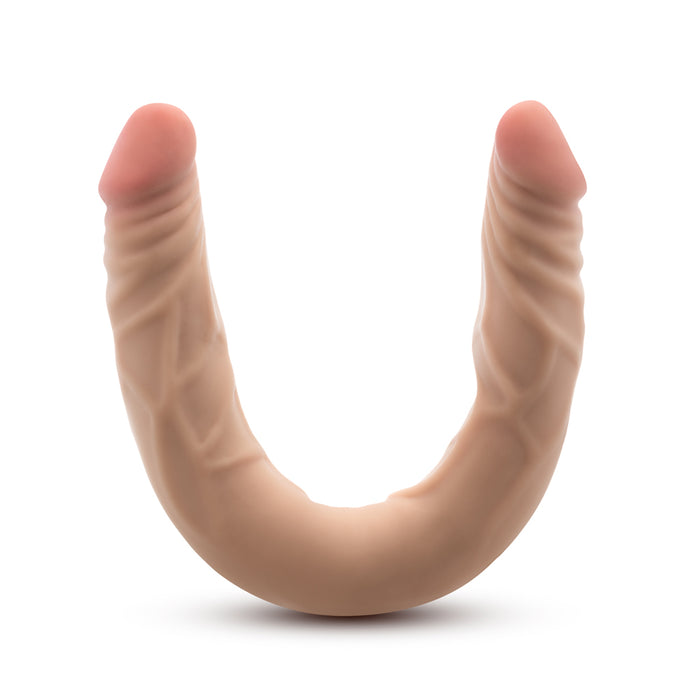 Dr. Skin Plus 14 in. Posable Double Dong Beige