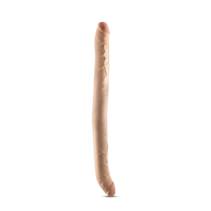 Dr. Skin Plus 16.5 in. Posable Double Dong Beige