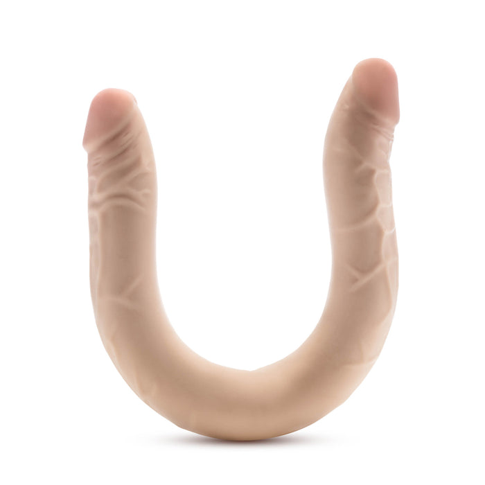 Dr. Skin Plus 16.5 in. Posable Double Dong Beige