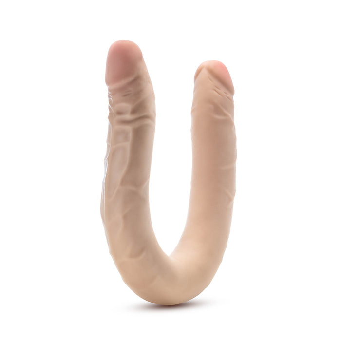 Dr. Skin Plus 16.5 in. Posable Double Dong Beige