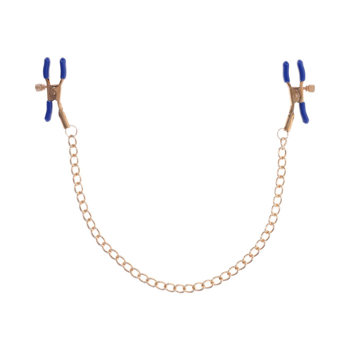 Sportsheets Sex & Mischief Cougar Chained Nipple Clamps
