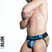 Oxballs Oxjok Airmesh Swagger Slider-Strap Jock Sky Blue L