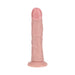 RealRock 6 in. Vibrating Cock Regular Curved Beige