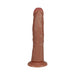 RealRock 6 in. Vibrating Cock Regular Curved Tan