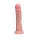 RealRock 8 in. Vibrating Cock Regular Curved Beige