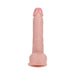 RealRock 7 in. Vibrating Cock with Balls Regular Straight Beige