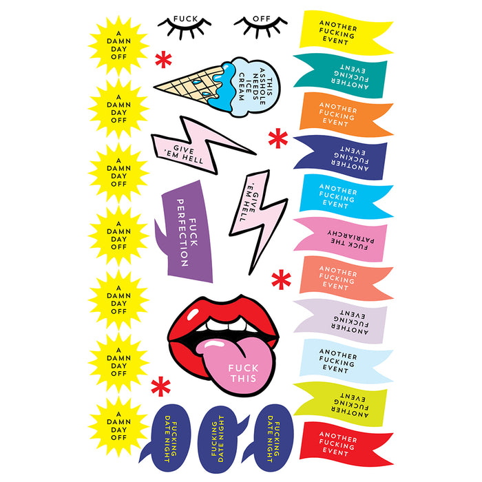 Fucking Planner Stickers