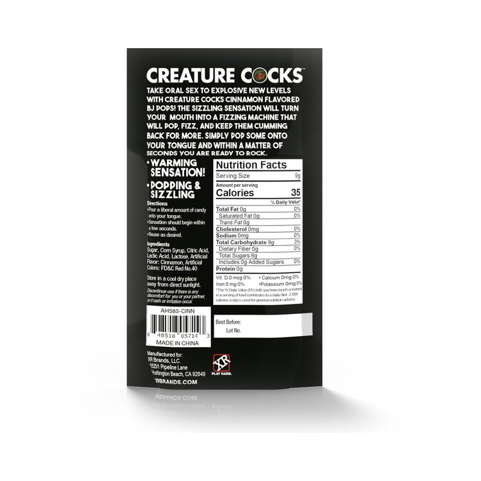 Creature Cocks BJ Pops! Spearmint
