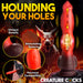 Creature Cocks Canine Thrusting & Vibrating Silicone Dildo with Remote Control