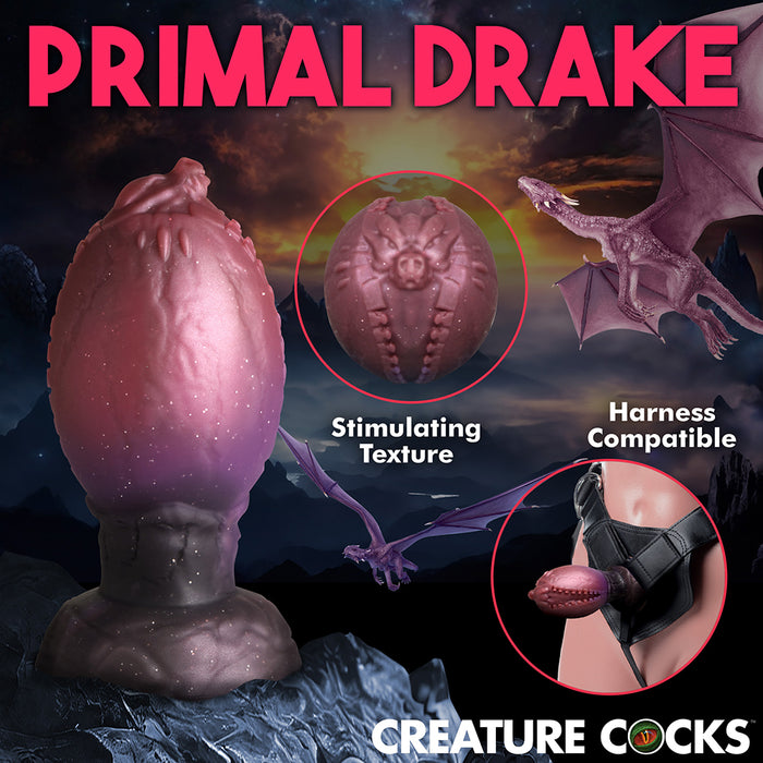Creature Cocks Dragon Hatch Silicone Egg Large