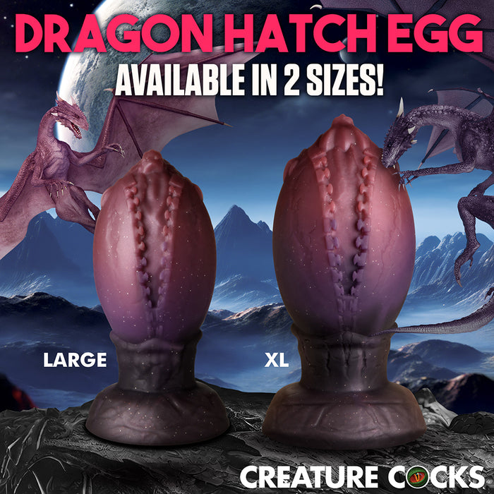 Creature Cocks Dragon Hatch Silicone Egg X-Large