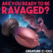 Creature Cocks Dragon Hatch Silicone Egg X-Large