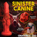 Creature Cocks Fire Hound Silicone Dildo S