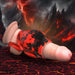 Creature Cocks Hell Hound Silicone Girth Enhancer with Ball Strap L