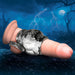 Creature Cocks Night Prowler Silicone Girth Enhancer with Ball Strap M