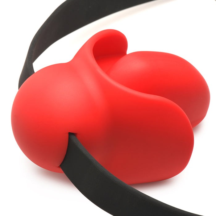 Master Series Extreme Silicone Gag with Locking Strap