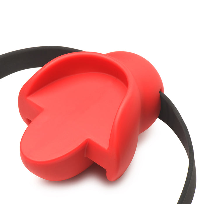 Master Series Extreme Silicone Gag with Locking Strap