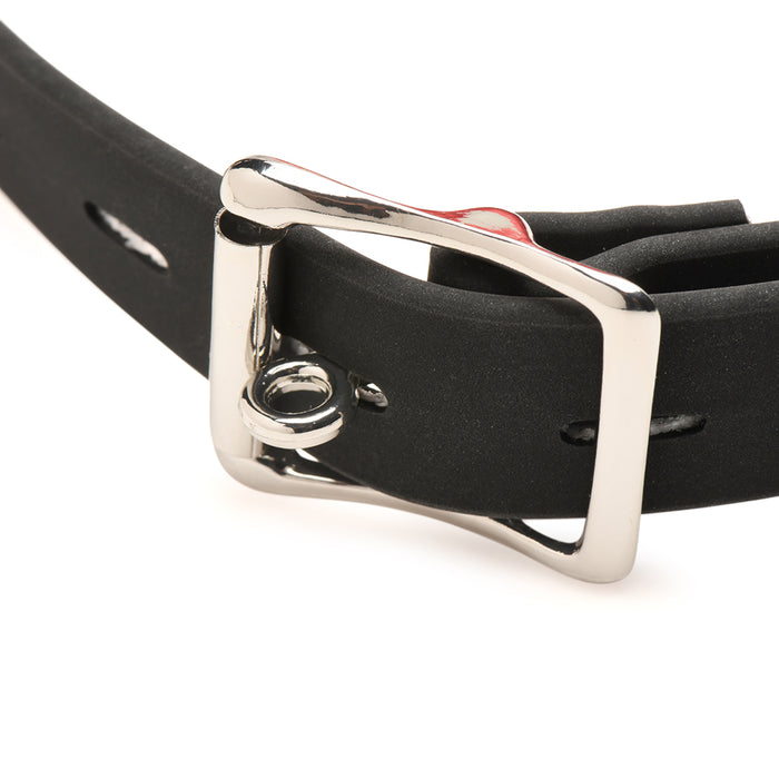 Master Series Extreme Silicone Gag with Locking Strap