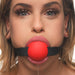 Master Series Extreme Silicone Gag with Locking Strap