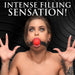 Master Series Extreme Silicone Gag with Locking Strap