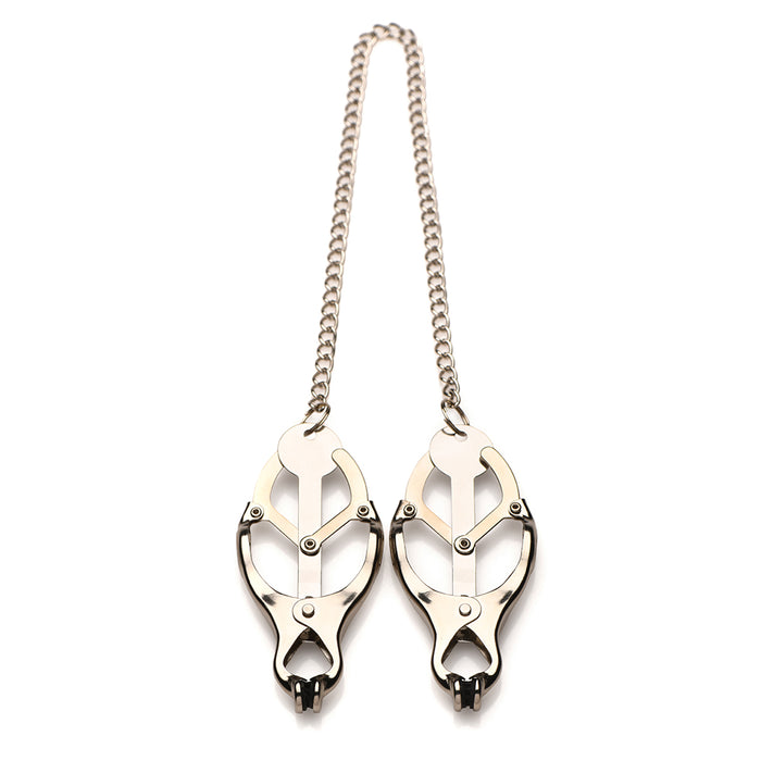 Master Series Primal Spiked Clover Nipple Clamps