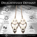 Master Series Primal Spiked Clover Nipple Clamps