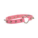 Master Series Spiked Heart Choker Pink