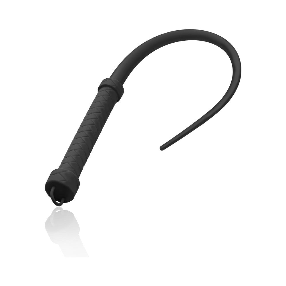 Baby Raser Whip Master Series Viper Tail Silicone Whip Black — Nalpac