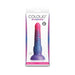 Colours Stacked 6 in. Dildo Pink/Blue