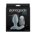 Renegade Summit Rechargeable Gyrating Plug with Remote Gray