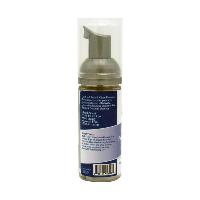 Adam & Eve 4 in 1 Pure & Clean Foaming Toy Cleaner 1.6 oz.
