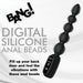 BANG! Digital Silicone Anal Beads