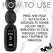 BANG! Digital Silicone Anal Beads