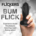 Flickers Bum Flick Flicking & Vibrating Silicone Butt Plug with Remote