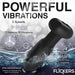 Flickers Bum Flick Flicking & Vibrating Silicone Butt Plug with Remote