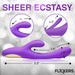 Flickers Tri-Flick Flicking Silicone Rabbit Vibrator